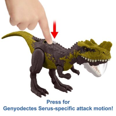 Jurassic World Dino Trackers Strike Attack Genyodectes akcijska figura HLN65 4