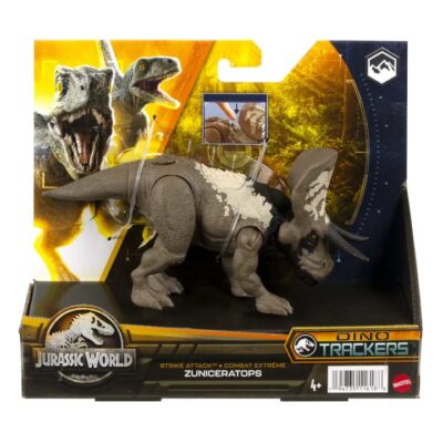 Jurassic World Dino Trackers Strike Attack Zuniceratops akcijska figura HLN66