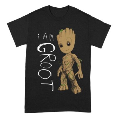 Marvel T-Shirt Guardians of the Galaxy - I Am Groot Scribbles majica kratkih rukava