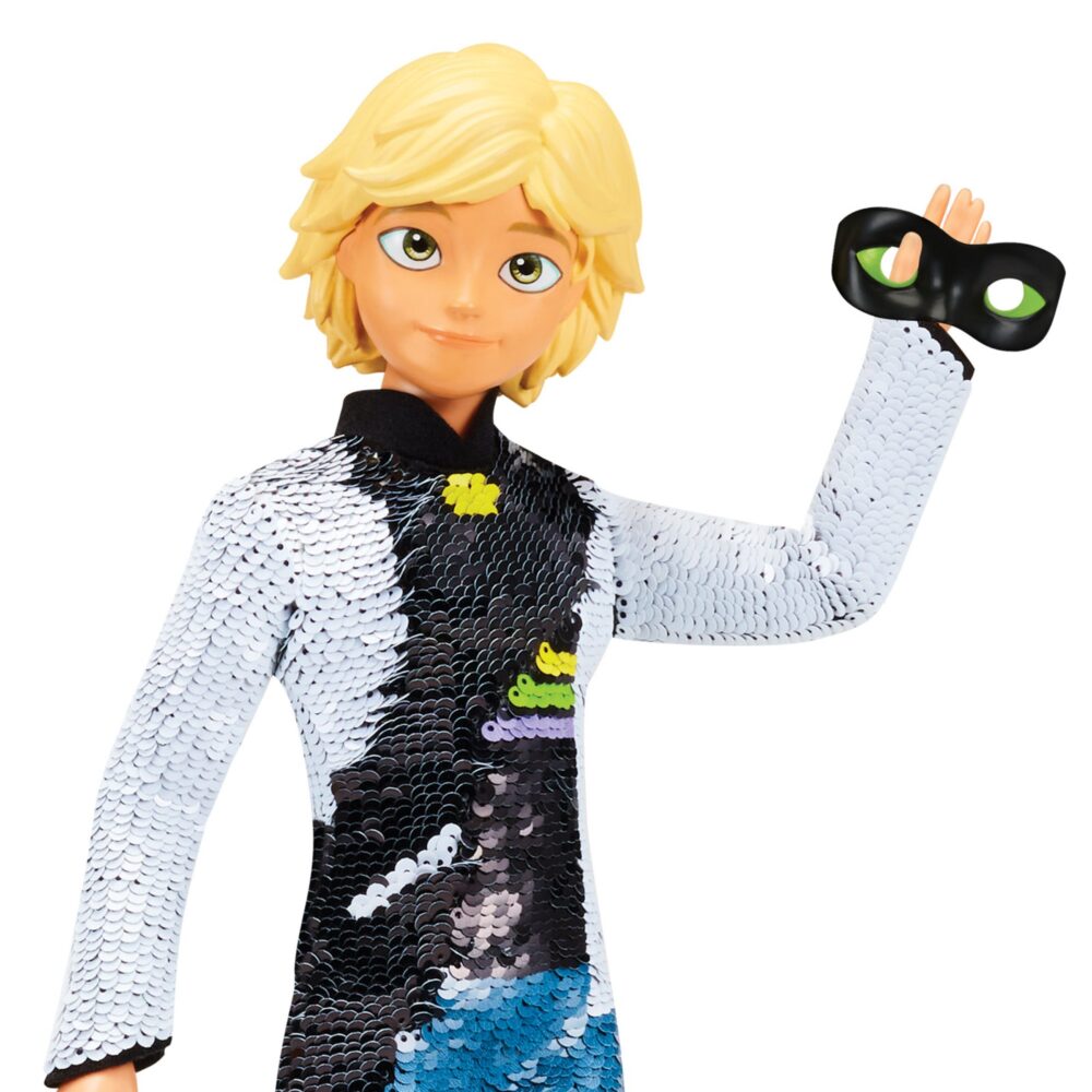 Miraculous Ladybug lutka 30 cm sa sequinom Adrien i Cat Noir 4