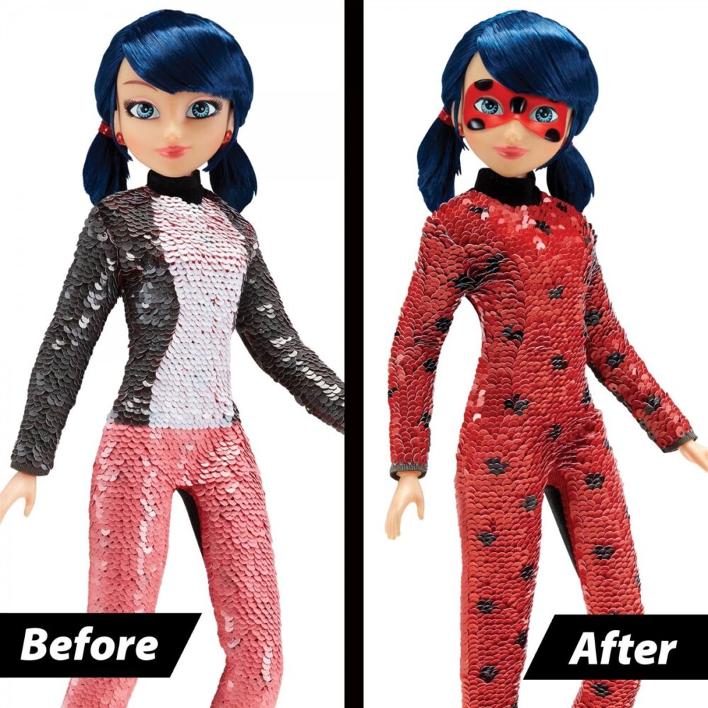 Miraculous Ladybug lutka 30 cm sa sequinom Marinette i Ladybug 2