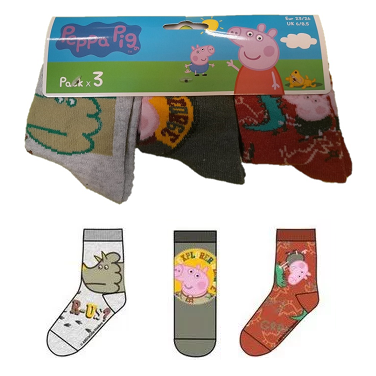 Peppa Pig čarape 3-Pack 23-34 H0638