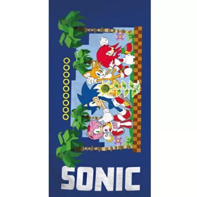 Sonic the Hedgehog ručnik za plažu 70x140 cm Fast Dry 70385