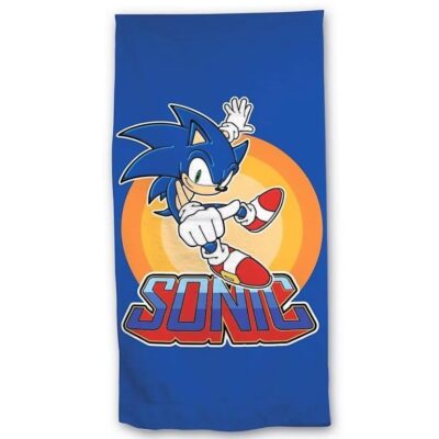 Sonic the Hedgehog ručnik za plažu 70x140 cm Fast Dry 70262
