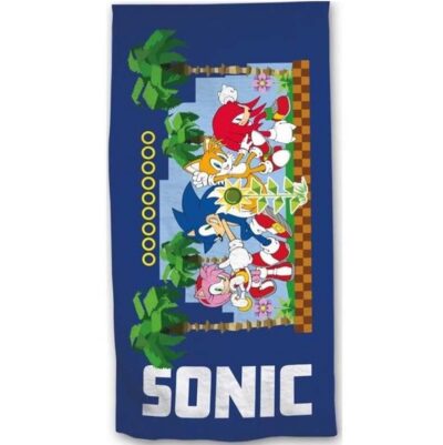 Sonic the Hedgehog ručnik za plažu 70×140 cm Fast Dry 70385 1