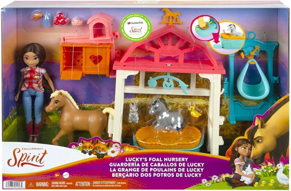 Spirit Riding Free Luckys Foal Nursery set za igru HCH37 5