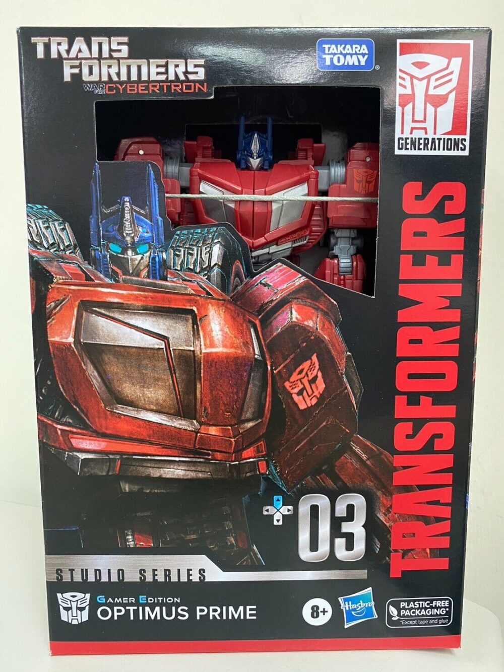 Transformers Gamer Edition Optimus Prime Studio Series Transformers Generations Voyager Class Action Figure 17 cm F7242 4