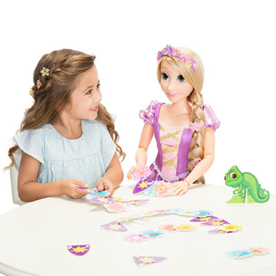 Zlatokosa Disney Princess Playdate Rapunzel lutka 80 cm 6