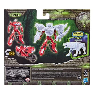 Arcee & Silverfang Transformers Rise of the Beasts Beast Alliance Combiners Action Figures F4618 4
