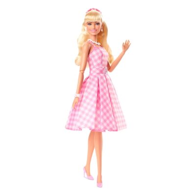 Barbie The Movie Barbie in Pink Gingham Dress lutka 30 cm Mattel HPJ96