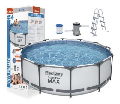 Bazen Bestway Steel Pro MAX™ 366x100 cm sa pumpom s kartonskim filterom