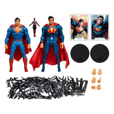 DC Multiverse Multipack Superman vs Superman of Earth-3 (Gold Label) 18 cm akcijske figure McFarlane 15749 1
