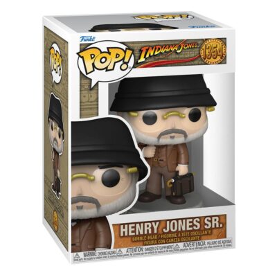 Funko Pop Movies Henry Jones Sr Vinyl figura 9 cm Indiana Jones and the Raiders of the Lost Ark 63987 1