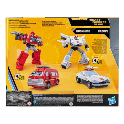 Ironhide & Prowl 2-Pack Transformers The Movie Buzzworthy Bumblebee Studio Series Action Figure F7129 3