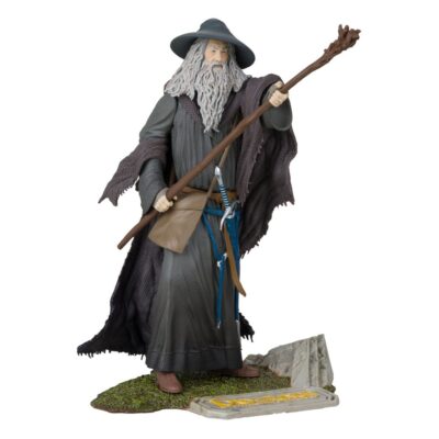 Lord of the Rings Gandalf the Grey McFarlane Movie Maniacs figura 18 cm 14007
