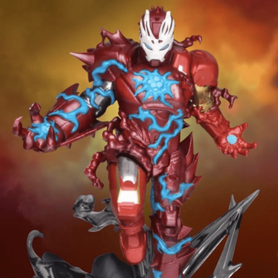 Maximum Venom Iron Man Special Edition Marvel Comics D-Stage PVC Diorama 16 cm figura Beast Kingdom DS-066SP 2