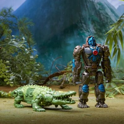 Optimus Primal & Skullcruncher Transformers Rise of the Beasts Beast Alliance Combiners Action Figures F4619 5