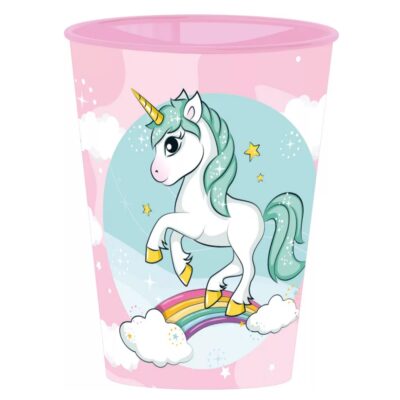 Rainbow Unicorn plastična čaša 260 ml 09599