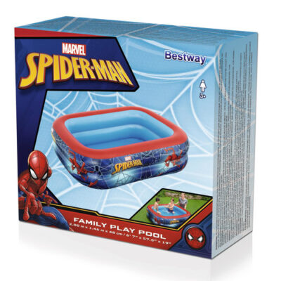 Spider-Man bazen na napuhavanje 200x146x48 cm Bestway 98011 2