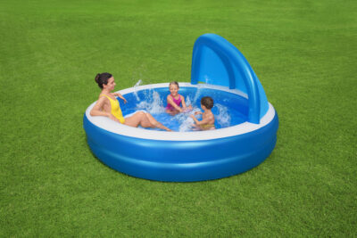 Summer Days obiteljski bazen na napuhavanje sa sjenilom 185x180x53 cm Bestway 54337 5