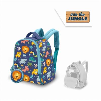 Animals neopren ruksak vrtićki 25 cm + torbica privjesak Kids Licensing 6