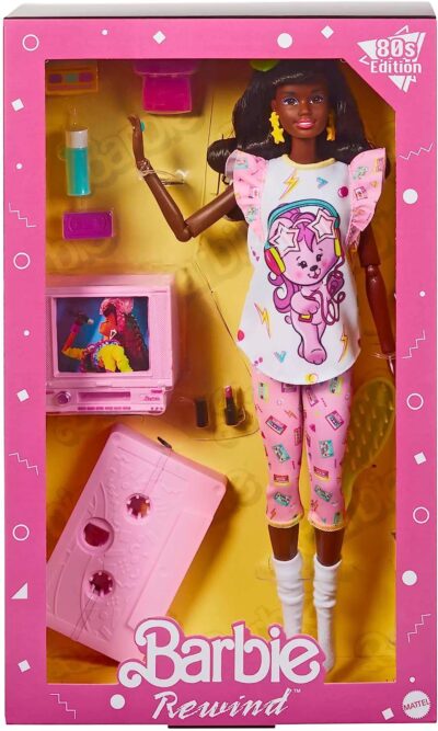 Barbie Rewind 80s Edition Slumber Party Barbie lutka 30 cm Mattel HJX19 5