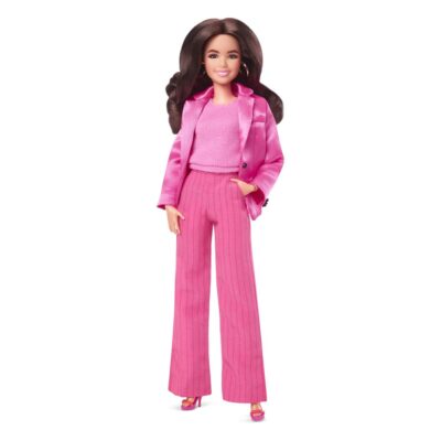 Barbie The Movie Gloria Wearing Pink Power Pantsuit lutka 30 cm Mattel HPJ98
