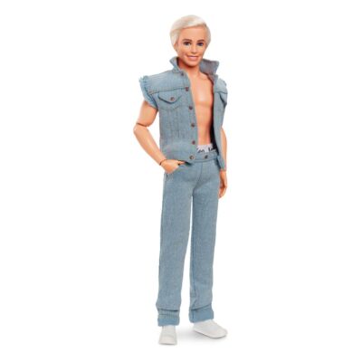 Barbie The Movie Ken Wearing Denim Matching Set lutka 30 cm Mattel HRF27