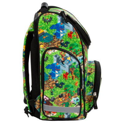 Ergonomska školska torba s Minecraft uzorkom DF31 2