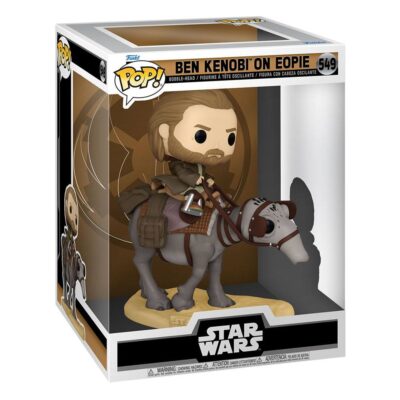 Funko Pop Star Wars Obi-Wan Kenobi Ben Kenobi on Eopie Deluxe Vinyl Figura 9 cm 64554 1