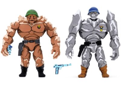 General Traag and Lt Granitor 2-Pack Teenage Mutant Ninja Turtles akcijske figure 18 cm TMNT Cartoon NECA 54142 2