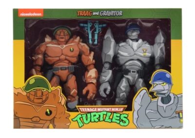 General Traag and Lt Granitor 2-Pack Teenage Mutant Ninja Turtles akcijske figure 18 cm TMNT Cartoon NECA 54142
