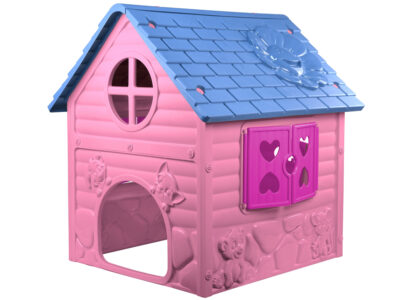 Kućica za igru 90x98x106 cm roza 1