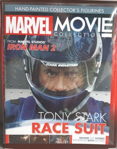 Marvel Movie Collection Tony Stark Race Suit Iron Man 2 figura 14 cm 3