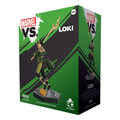 Marvel VS Resin Statue Loki figura 14 cm 2