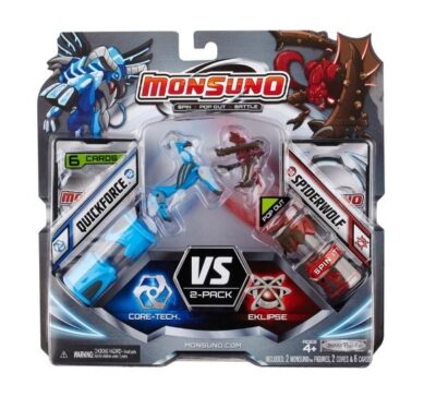 Monsuno Duo Pack Quickforce & Spiderwolf kapsule