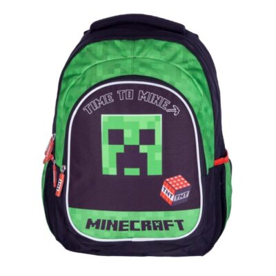 Školska torba Minecraft ruksak 42 cm Time to Mine