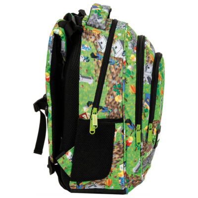 Školska torba ruksak s Minecraft uzorkom Back Up 39x27x20 cm R61 2