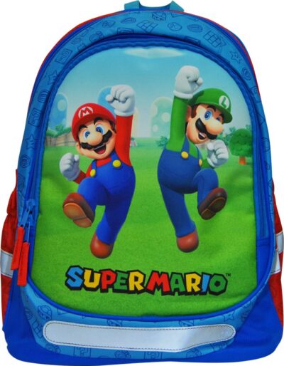 Super Mario Bros školski ruksak 43 cm Mario i Luigi Nintendo 2