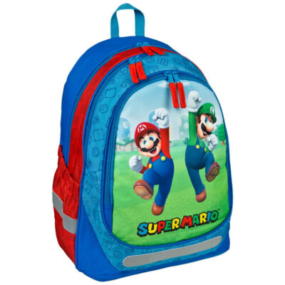 Super Mario Bros školski ruksak 43 cm Mario i Luigi Nintendo