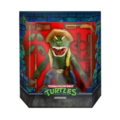 Teenage Mutant Ninja Turtles Ultimates Leatherhead akcijska figura 18 cm Super7 3