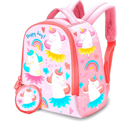 Unicorn neopren ruksak vrtićki 25 cm + torbica privjesak Kids Licensing