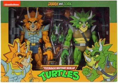 Zarax and Zork 2-Pack Teenage Mutant Ninja Turtles akcijske figure 18 cm TMNT Cartoon NECA 54159