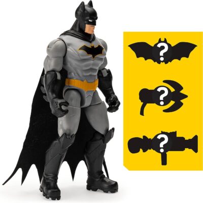 BUNDLE Batman Defender Grey Suit & Manbat akcijske figure 10 cm s dodacima Batman - The Caped Crusader 37171 4