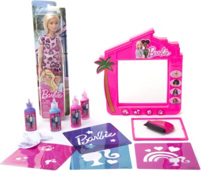 Barbie set Fashion Print Screen s lutkom 2