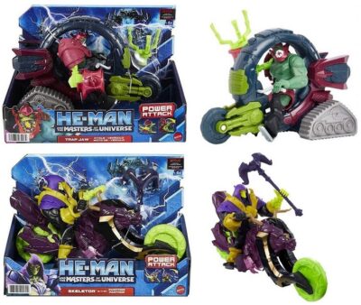Bundle Trap Jaw & Skeletor He-Man and the Masters of the Universe Power Attack Action Figure HBL74