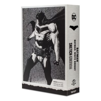 DC Multiverse Sketch Edition Batman (Batman White Knight) Gold Label 18 cm akcijska figura McFarlane 17053 7