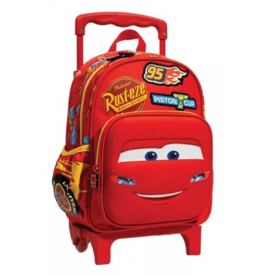 Disney Cars Lightning McQueen ruksak na kotačiće 30 cm 25858 2