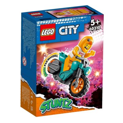 LEGO® City 60310 Motocikl za vratolomije s pilećom kacigom