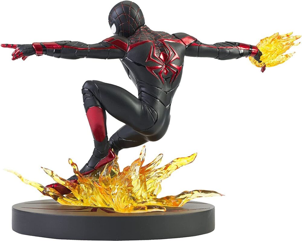 Marvel Gallery Diorama Miles Morales PVC Statue Spider-Man Miles Morales Game 20 cm figura Diamond Select 1